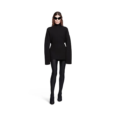 hourglass turtleneck sweater