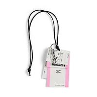 charm/keychain train ticket 