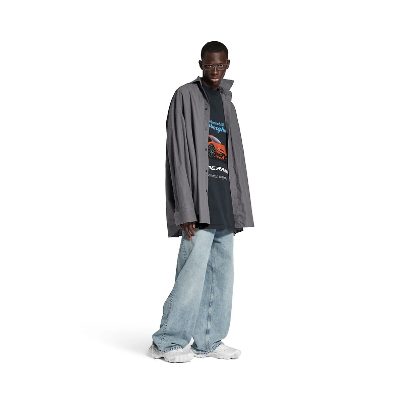 balenciaga i automobili lamborghini layered shirt