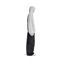 hi there large zip-up hoodie