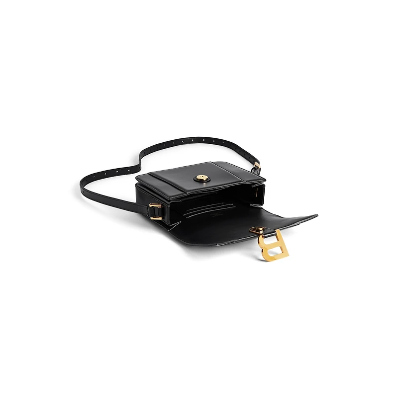 hourglass flap bag small