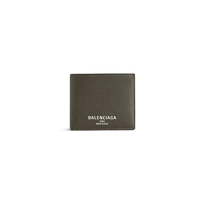 credit square folded coin wallet