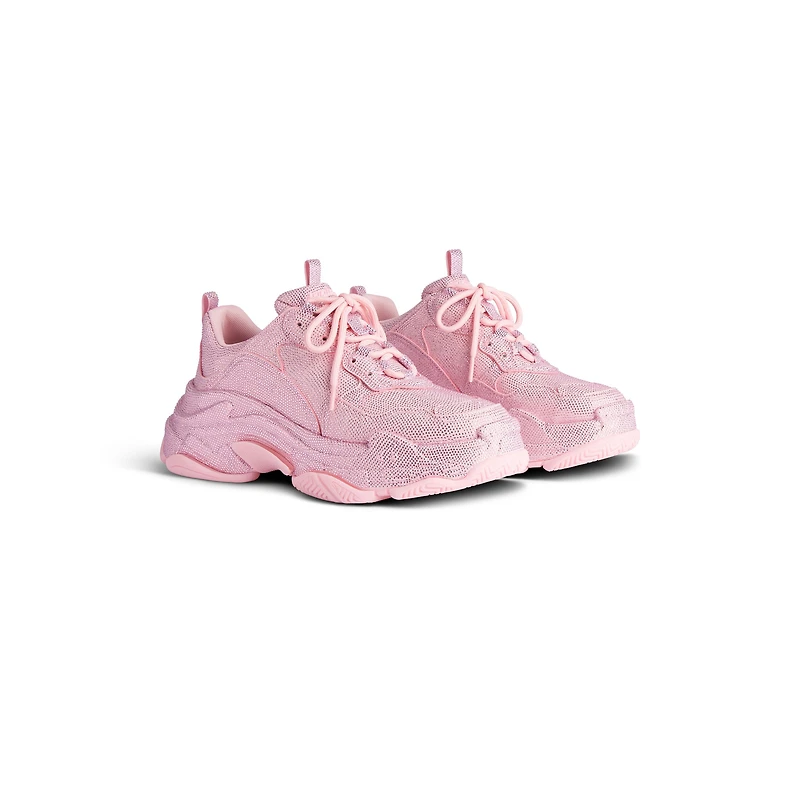 triple s sneaker with rhinestones
