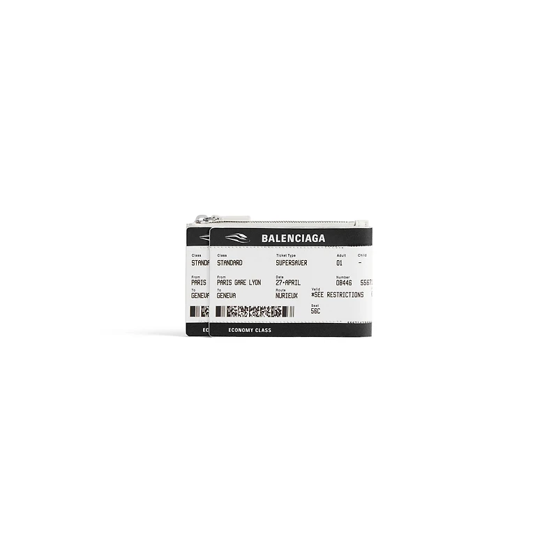 passport boarding pass long coin and card holder