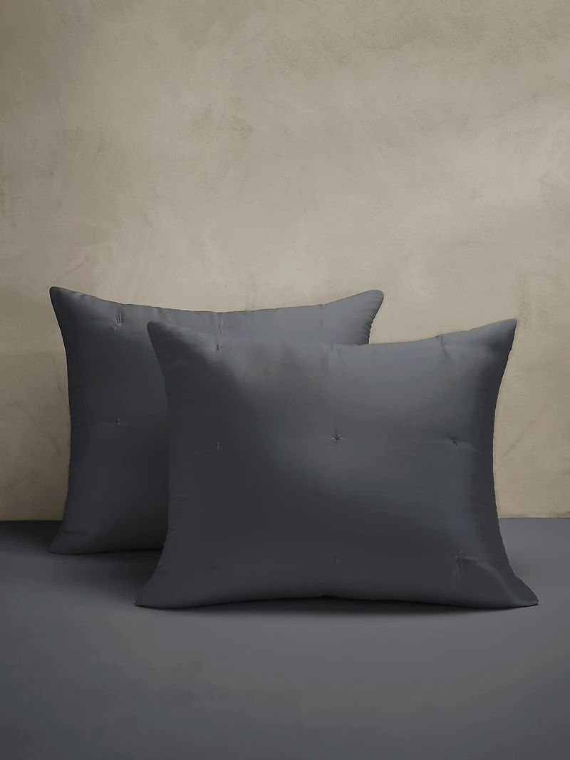 Lofty Silk Shams