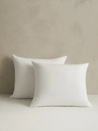 Washed Cotton Percale Shams