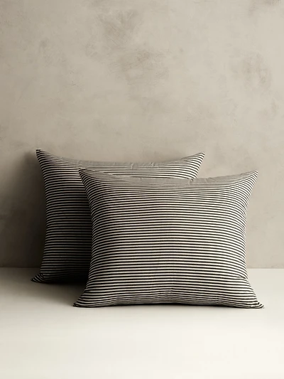 Heritage Ticking Stripe Shams