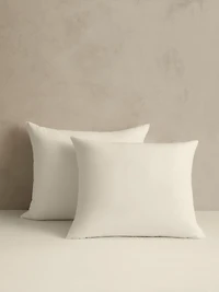 Washed Cotton Percale Shams