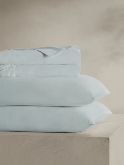 Washed Linen-Cotton Sheet Set