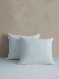 Washed Cotton Percale Shams