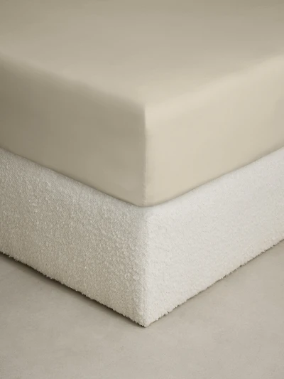 Washed Linen-Cotton Fitted Sheet