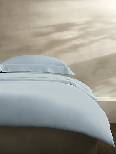 Washed Cotton Sateen Duvet Cover