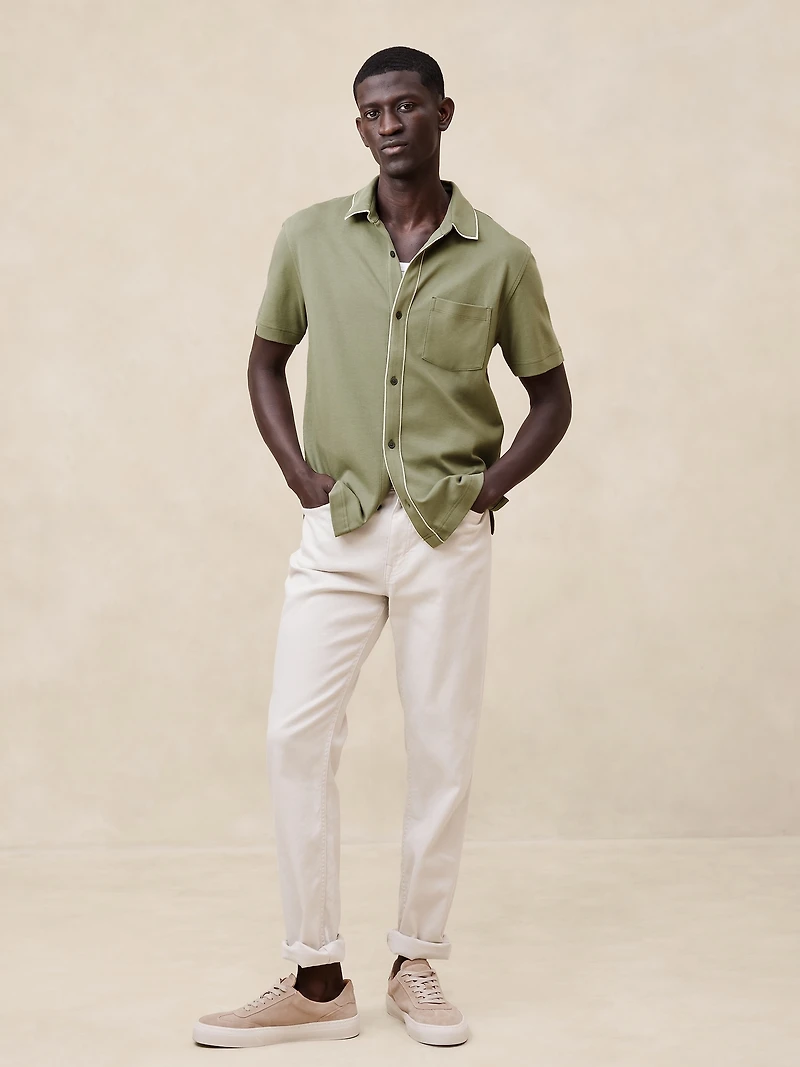 Luxury-Touch Resort Shirt