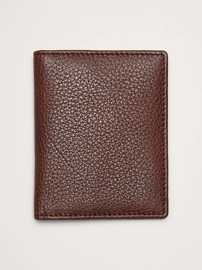 Leather Bi-Fold Card Case