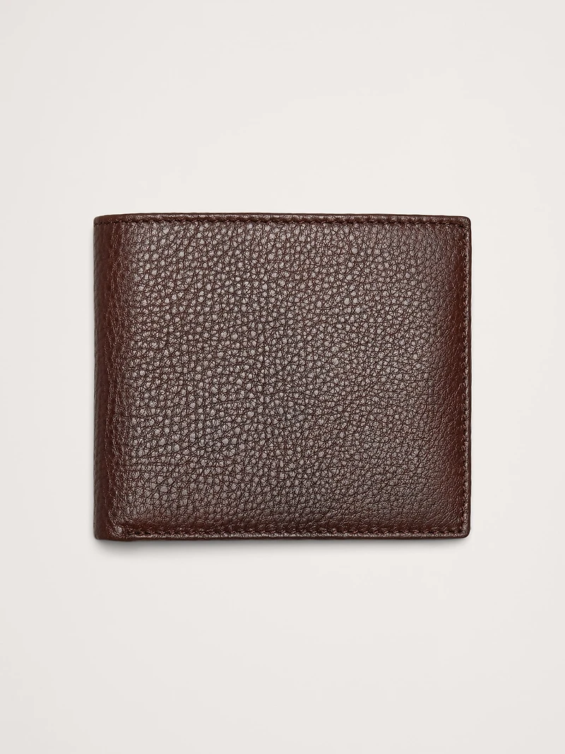 Leather Bi-Fold Wallet