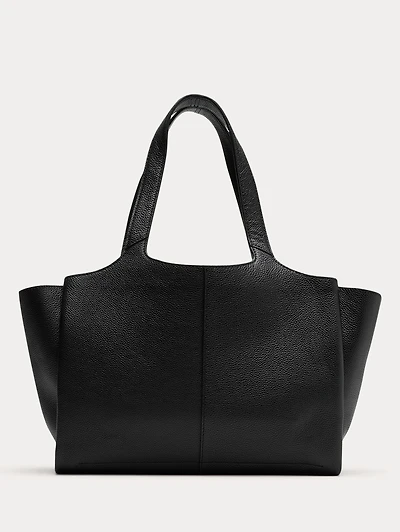 Italian Leather Portfolio Tote