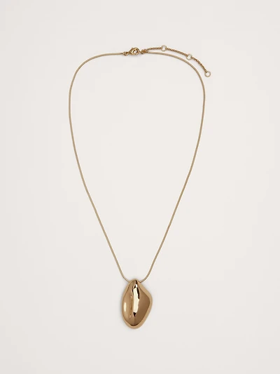 Sculptural Forms Pendant Necklace by Aureus + Argent