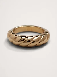 Ravena Scallop Ring by Aureus + Argent