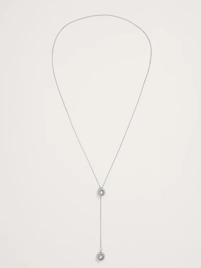 Spheres Y Necklace by Aureus + Argent