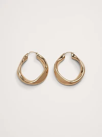 Clio Hoop Earrings by Aureus + Argent