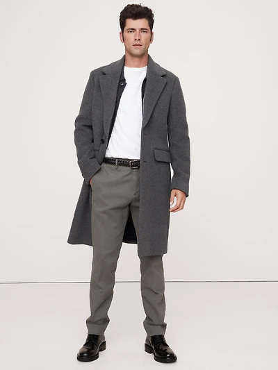 Slim Brushed Stretch Chino Pant