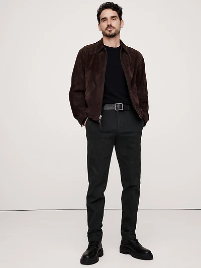Slim Brushed Stretch Chino Pant