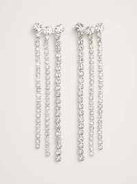 Crystal Fringe Earrings