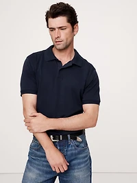 Luxury-Touch Polo Shirt