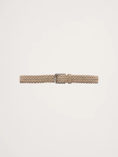 Braided Suede Belt