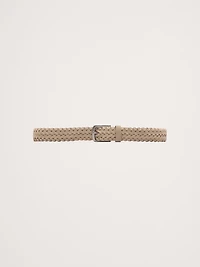 Braided Suede Belt