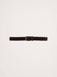 Braided Suede Belt