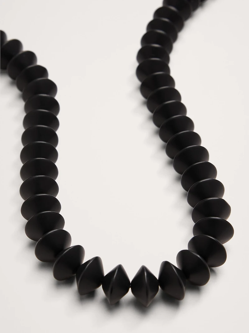 Bicone Bead Necklace by Aureus + Argent