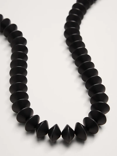 Bicone Bead Necklace by Aureus + Argent