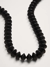 Bicone Bead Necklace by Aureus + Argent
