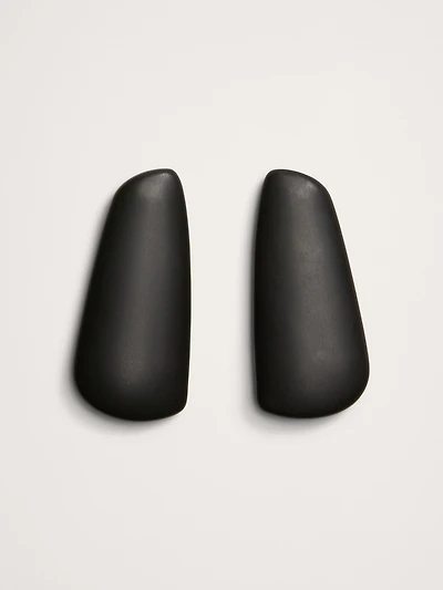 Shapes Long Tab Earrings by Aureus + Argent