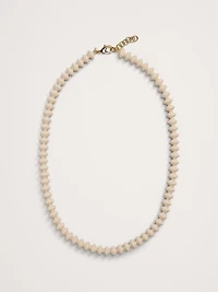 Bicone Bead Necklace by Aureus + Argent