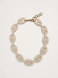 Ivory Mariner Link Necklace by Aureus + Argent