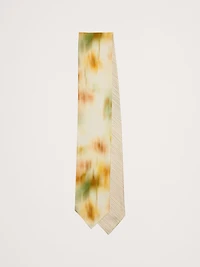 Silk Twill Skinny Scarf