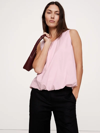 Cotton Poplin Bubble Tank