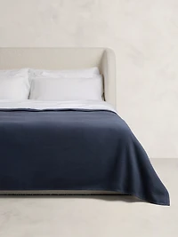 Woven Cotton Ribbed Blanket