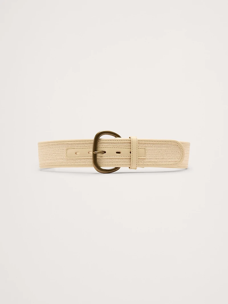 Stretch-Woven Waist Belt