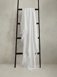 Cotton Gauze Reversible Throw