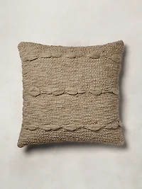 Hand-Carded Merino Pillow