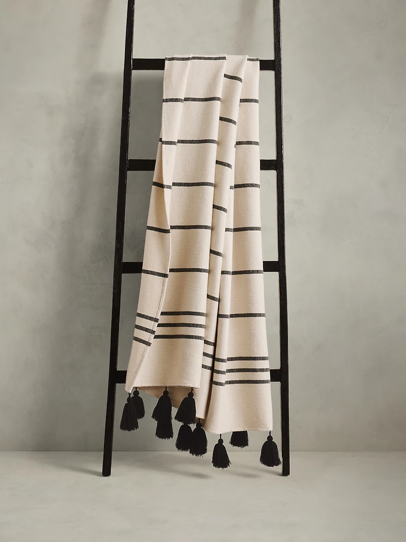 Heirloom Wool-Cotton Throw