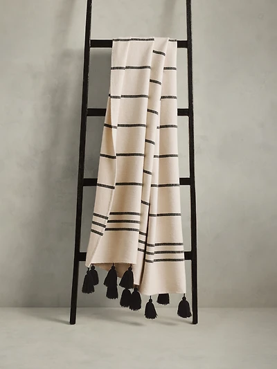 Heirloom Wool-Cotton Throw