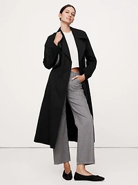 Drapey Trench Coat