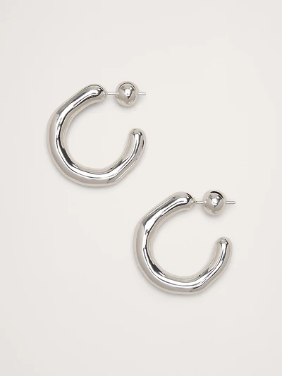 O-Ring Sculpted Earrings