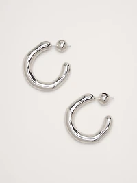 O-Ring Sculpted Earrings
