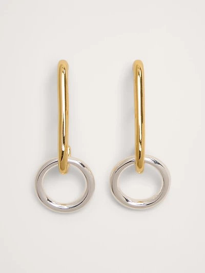 Tubular Cuff Earrings
