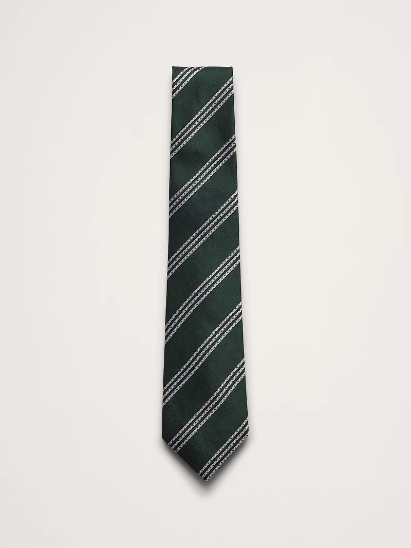 Silk-Linen Tie